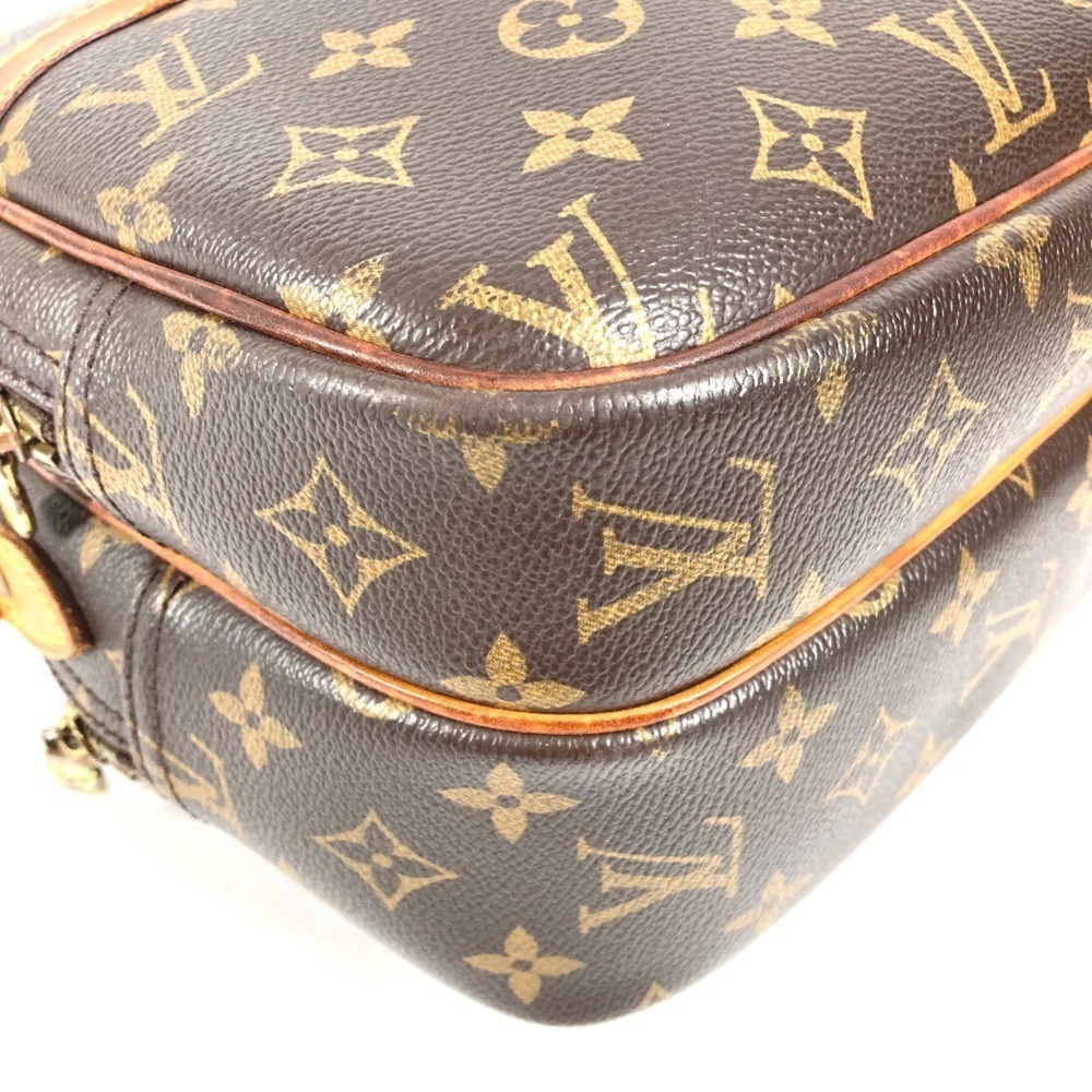 LOUIS VUITTON Brown Monogram Canvas Shoulder Bag - Picture 15 of 16